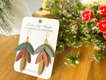 Load image into Gallery viewer, Botanical Dangles-Cool Colors
