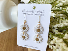 Load image into Gallery viewer, Daisy Double Dangles-Mini
