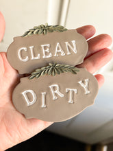 Load image into Gallery viewer, Clean/Dirty Dishwasher Magnets
