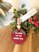 Load image into Gallery viewer, Ornament-O Come Let Us Adore
